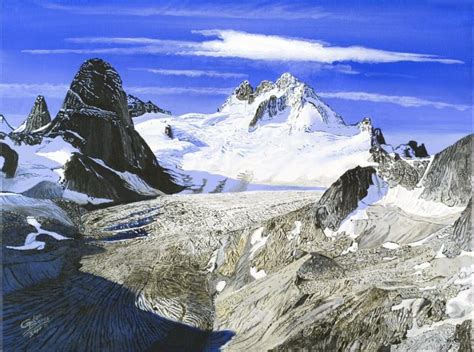 Glen Boles The Alpine Artist Vowell Glacier
