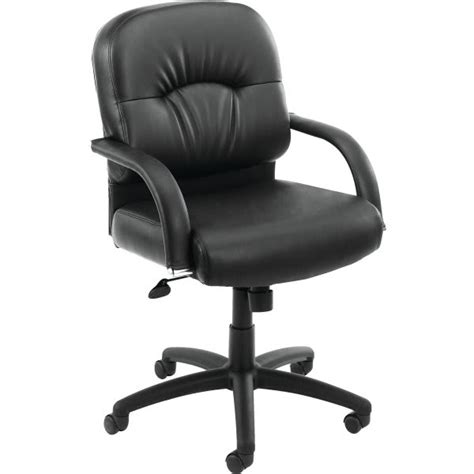 Furniture available exclusively at wayfair! Brenton Studio Ruzzi Black Mid-Back Vinyl Chair | HD Supply