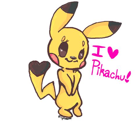 Pikachu Clipart Heart Pikachu Heart Transparent Free For Download On
