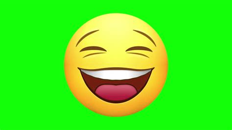 Emoji Loop Happy Love Laugh Stock Footage Video 100