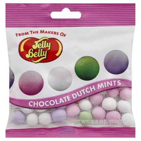 Jelly Belly Candy Chocolate Dutch Mints Nutrition And Ingredients