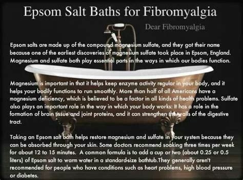 Just go to any pharmacy (or drug i've came across them several times in pharmacies (boots, guardian, watsons). EPSOM SALT BATHS | Fibro | Fibromyalgia treatment ...