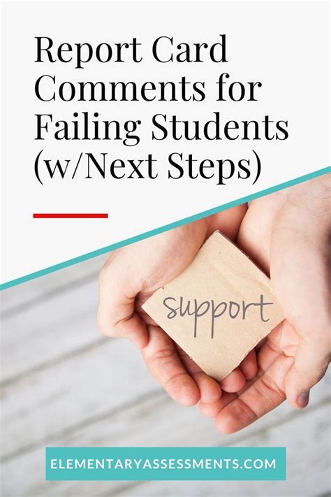 Once the correction fluid is dry, run the report card through a photocopy machine. Report Card Comments to Use for Students Who Are Failing (with Next Steps) | Report card ...