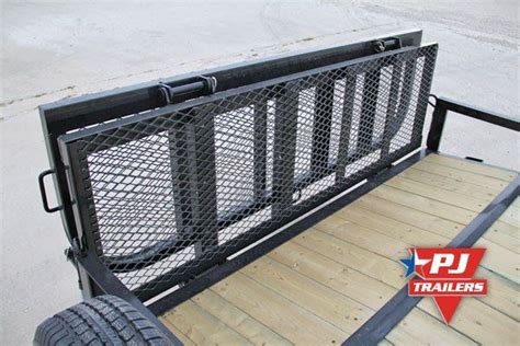 One Of The Hottest Utility Trailer Options Is Our Bi Fold Gate This