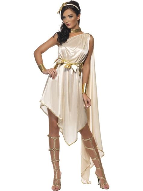 Fever Goddess Costume With Dress Belt Armcuffs Choker And Headpiece Disfraz De Diosa Ropa