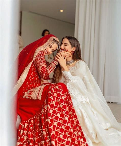 Sajal Nikkah Pics Asian Wedding Dress Pakistani Bridal Dresses