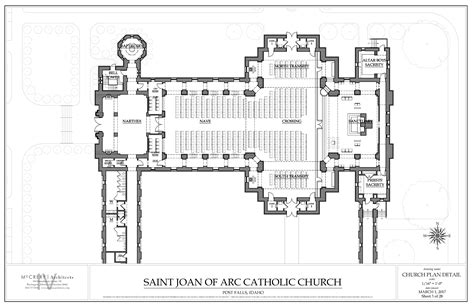 Overview Of Main Church St Joan Of Arc Catholic Church