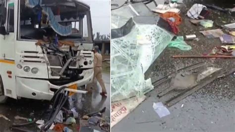 Amarnath Yatra Bus Carrying Pilgrims Meets With An Accident In J K Several Injured Youtube
