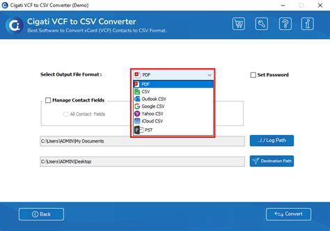 Vcf To Csv Converter To Export Vcf File Contacts To Csv