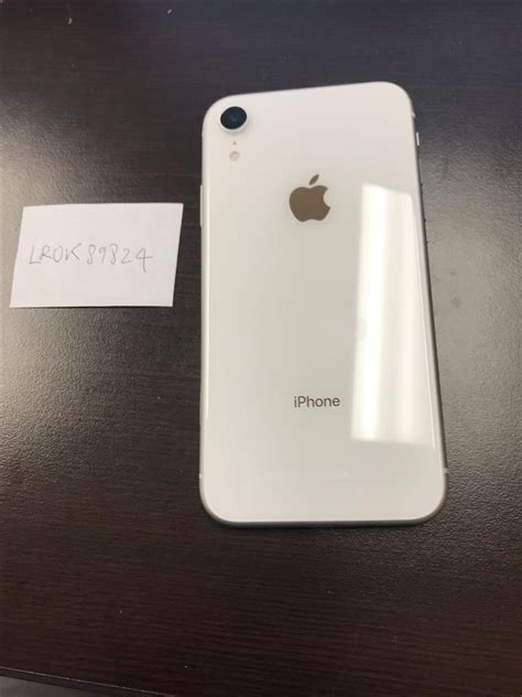 Apple Iphone Xr T Mobile White 64gb A1984 Lrok89824 Swappa