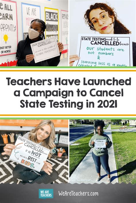 Teachers Have Launched A Campaign To Cancel State Testing In 2021 And