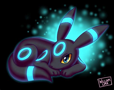 Shiny Umbreon Pokemon Fanart By Will Lima On Deviantart