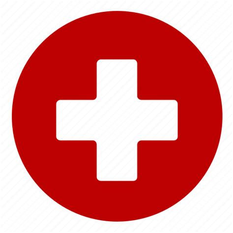 Aid Cross First Help Red Cross Icon