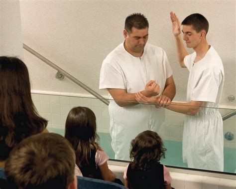 What do you say when you baptize someone lds? What exact words are used to baptize someone?