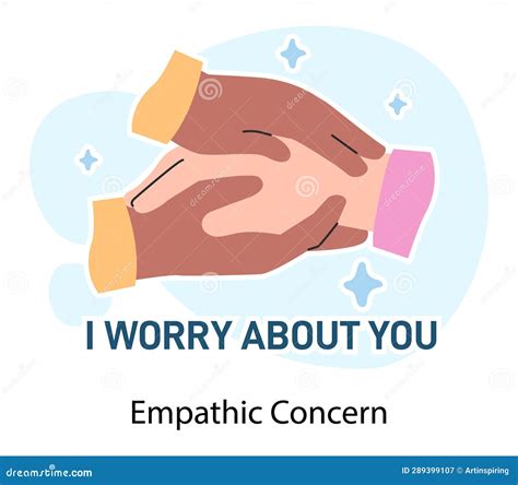 empathic concern deep understanding of emotions sympathy stock illustration illustration of
