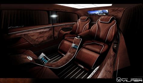 Vilner Mercedes Viano Luxury Car Interior Custom Car