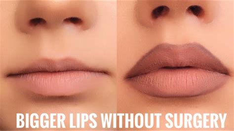 Get Bigger Lips Without Surgery Youtube