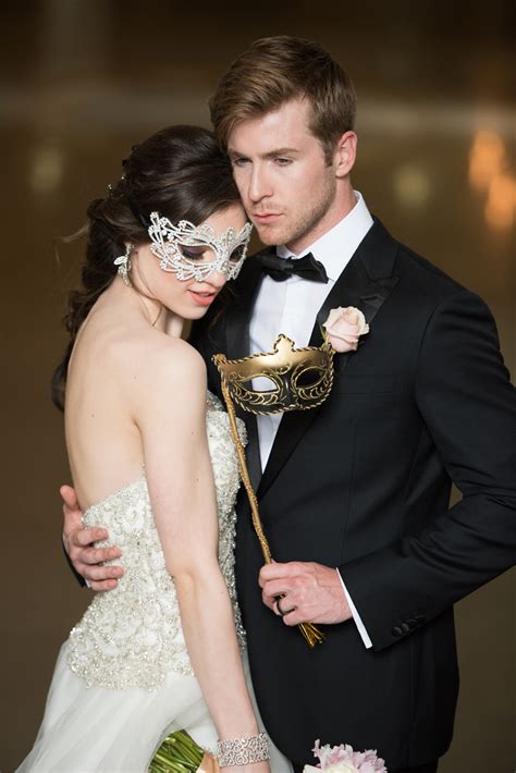 Elegant Masquerade Wedding Inspiration Elizabeth Anne Designs The