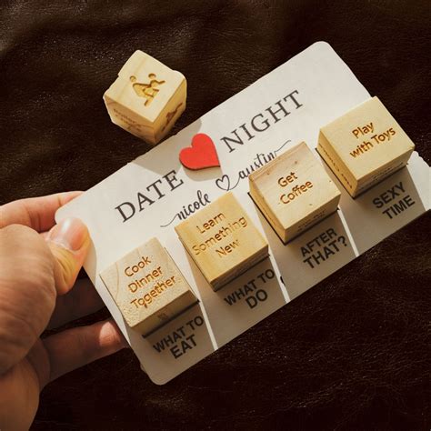 Date Night Dice After Dark Edition Anniversary And Valentine T