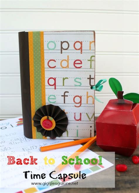 Back To School Time Capsule