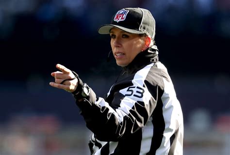 Sarah Thomas Makes More Nfl History As First Female On Field Official In Playoff Game The