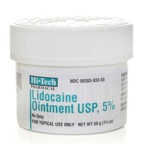 Lidocaine Ointment 5 50g