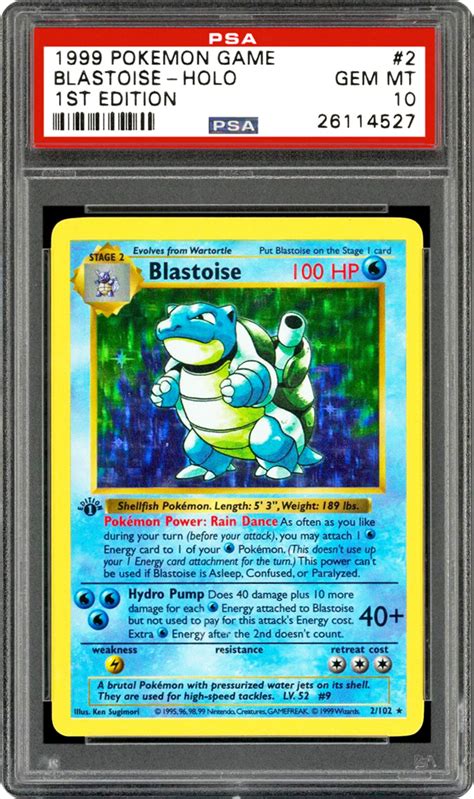 It's been nearly two decades since the 'first generation' of english pokémon cards launched. How Much Are 1st Edition Holographic Pokémon Cards Worth? - PSA Blog