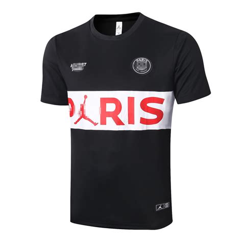Descubra a melhor forma de comprar online. Camiseta De Entrenamiento PSG 2020/2021 Jordan Negro ...
