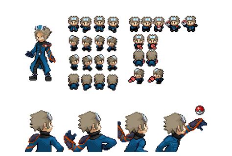 4 Photos Fan Made Pokemon Trainer Sprites And Review