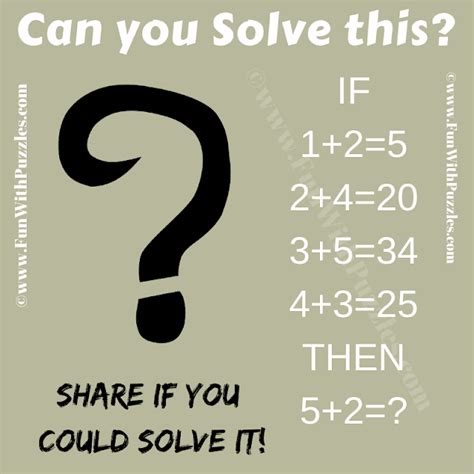 Brain Teaser Logical Reasoning Puzzle Question