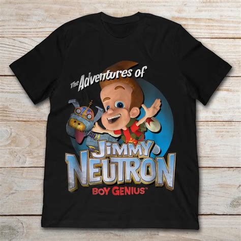 The Adventures Of Jimmy Neutron Boy Genius T Shirtt Shirts Aliexpress