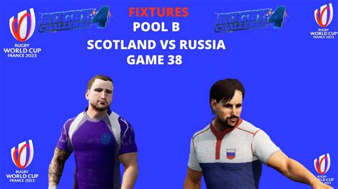 Rugby Challenge 4 World Cup 2023 Scotland Vs Russia Youtube