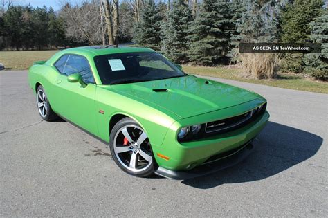2011 Dodge Challenger Srt8 “green With Envy”