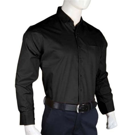 Thank you for visiting our website! Men's Plain Formal Shirt - Black Color | pakbela.com