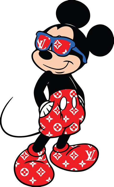 Mickey Mouse Supreme Svg Mickey Supreme Fashion Svg Suprem Inspire