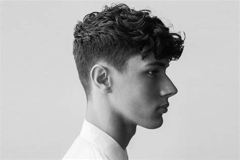 Curly Hairstyles For Men Undercut