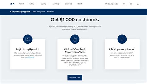 Hyundai Total Cash Rebate Program