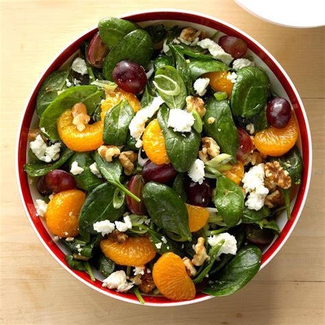 Fruit And Spinach Salad Recipe How To Make It