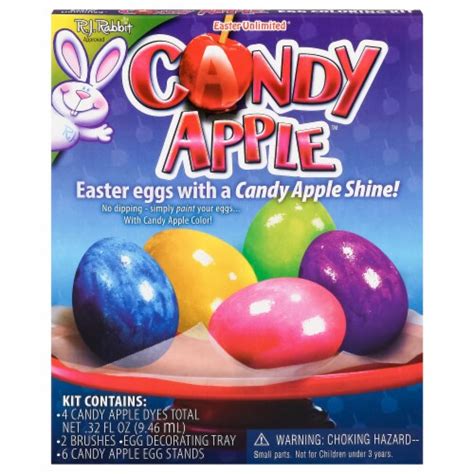Rj Rabbit Easter Unlimited Candy Apple Easter Egg Dye Kit 1 Ct