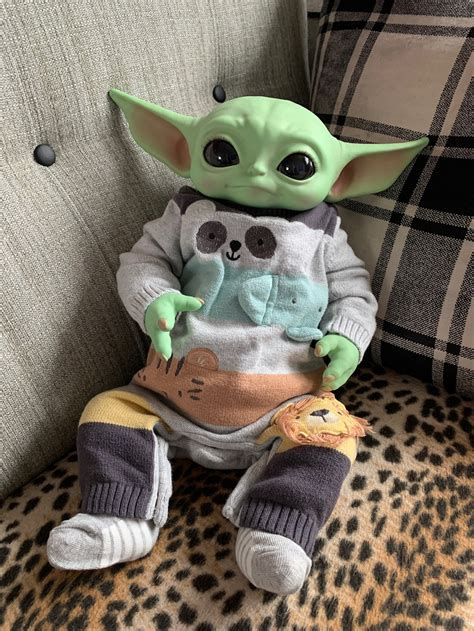 Reborn Baby Yoda Doll Grogu The Child Etsy