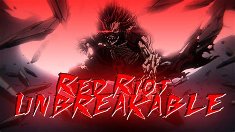 Red Riot Unbreakable Amv My Hero Academia Youtube