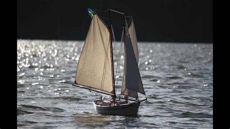 Rc Schooner Orlandina On Lake Edssjön 4 September 2023 Youtube