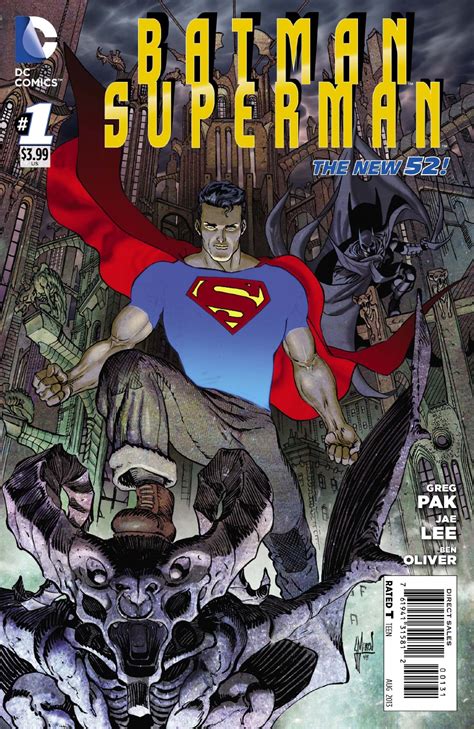 Image Batman Superman Vol 1 1 March Variant Dc Database