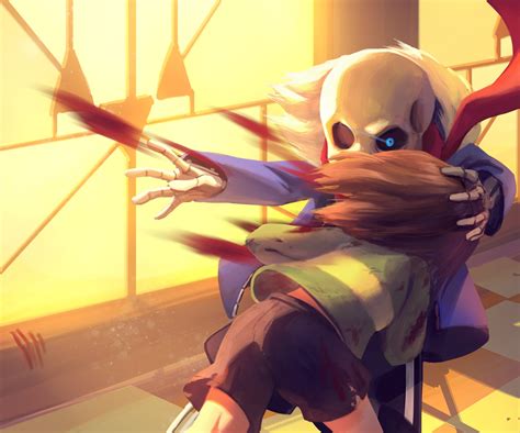 美しい Undertale Sans Fight Wallpaper はがととめ