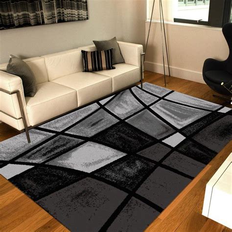 Chalk Fade Blackgray Area Rug Black And Grey Rugs Faded Area Rugs
