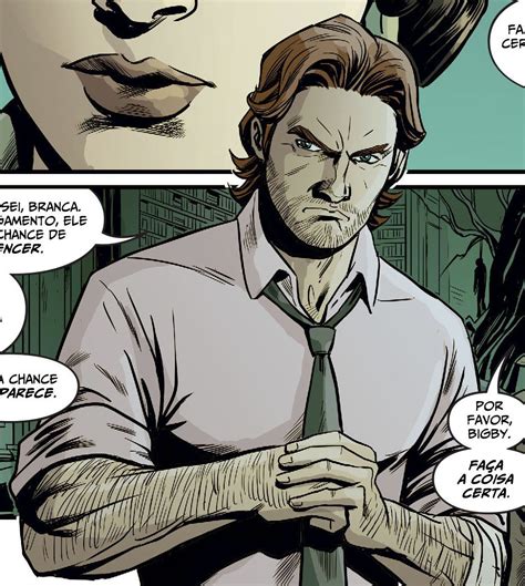 Bigby From Comics “fables The Wolf Among Is” The Wolf Among Us Lurks