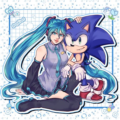 Miku Y Sonic Mis Amores By Ceykii On Deviantart