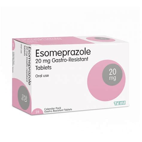 Esomeprazole Drugs Medical Products Pocket Drug Guide