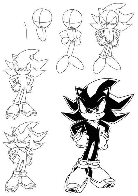 Top How To Draw Shadow The Hedgehog Learn More Here Howdrawart