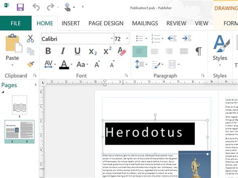 How To Edit Text In Microsoft Publisher